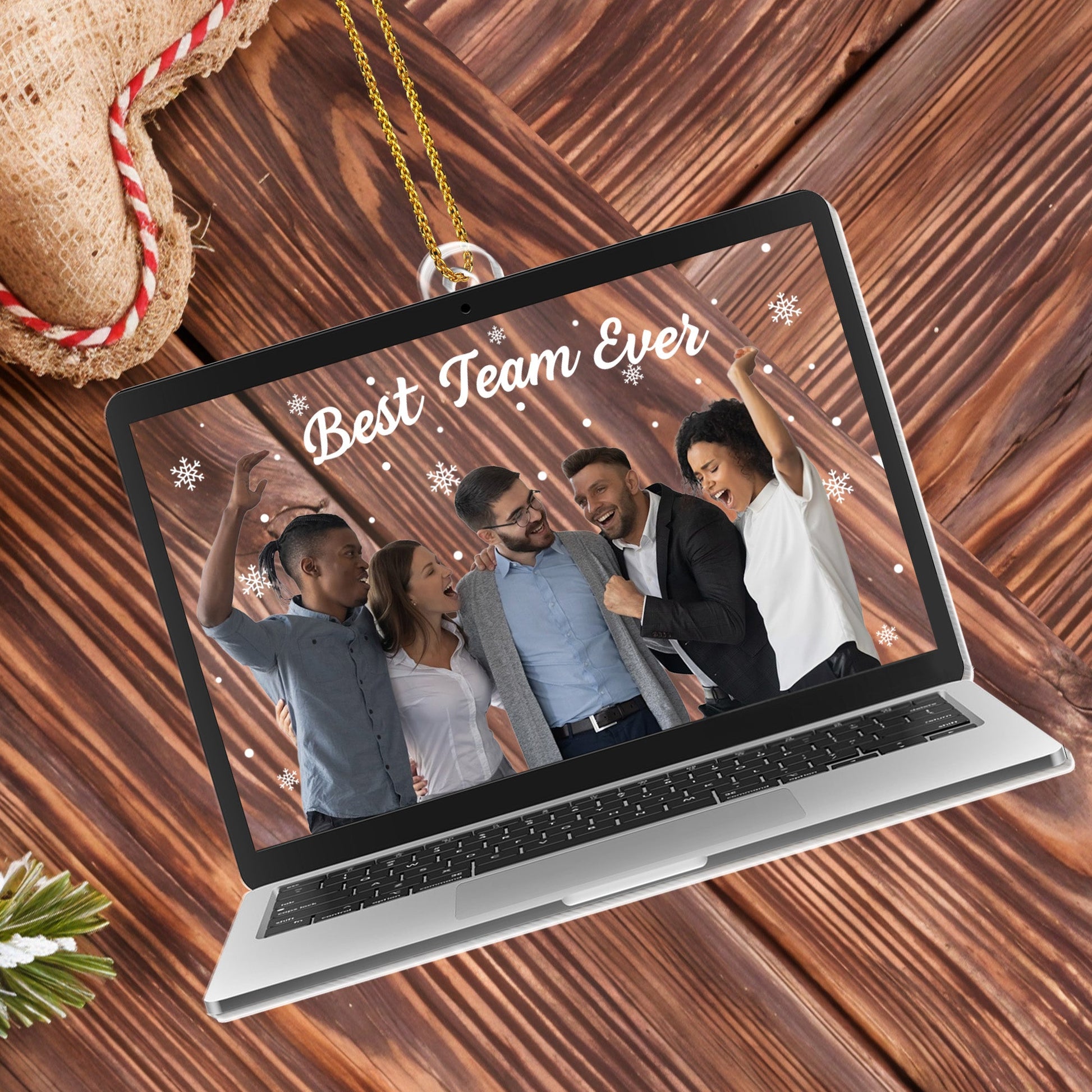 Best Team Ever Laptop Ornament