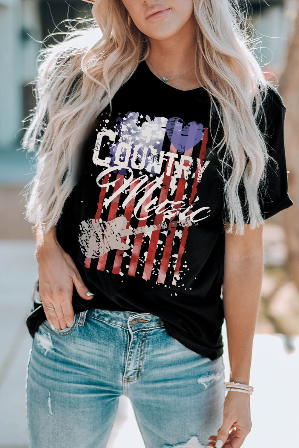 COUNTRY Graphic Tee Shirt