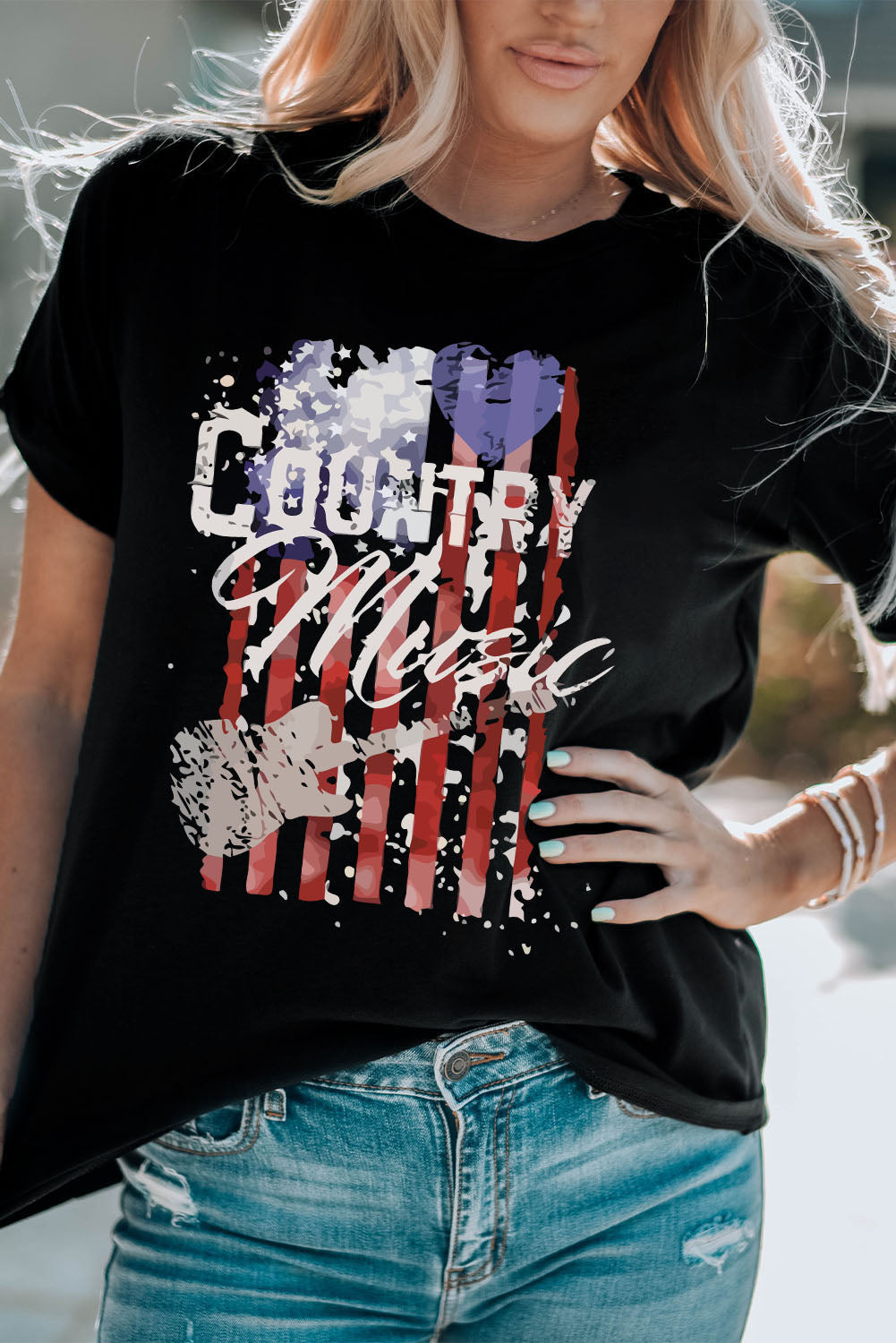 COUNTRY Graphic Tee Shirt