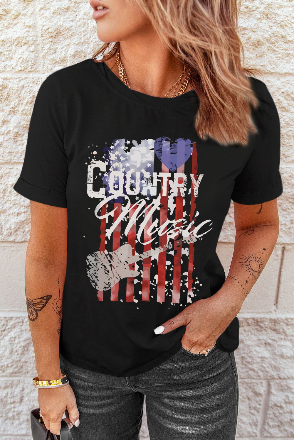 COUNTRY Graphic Tee Shirt