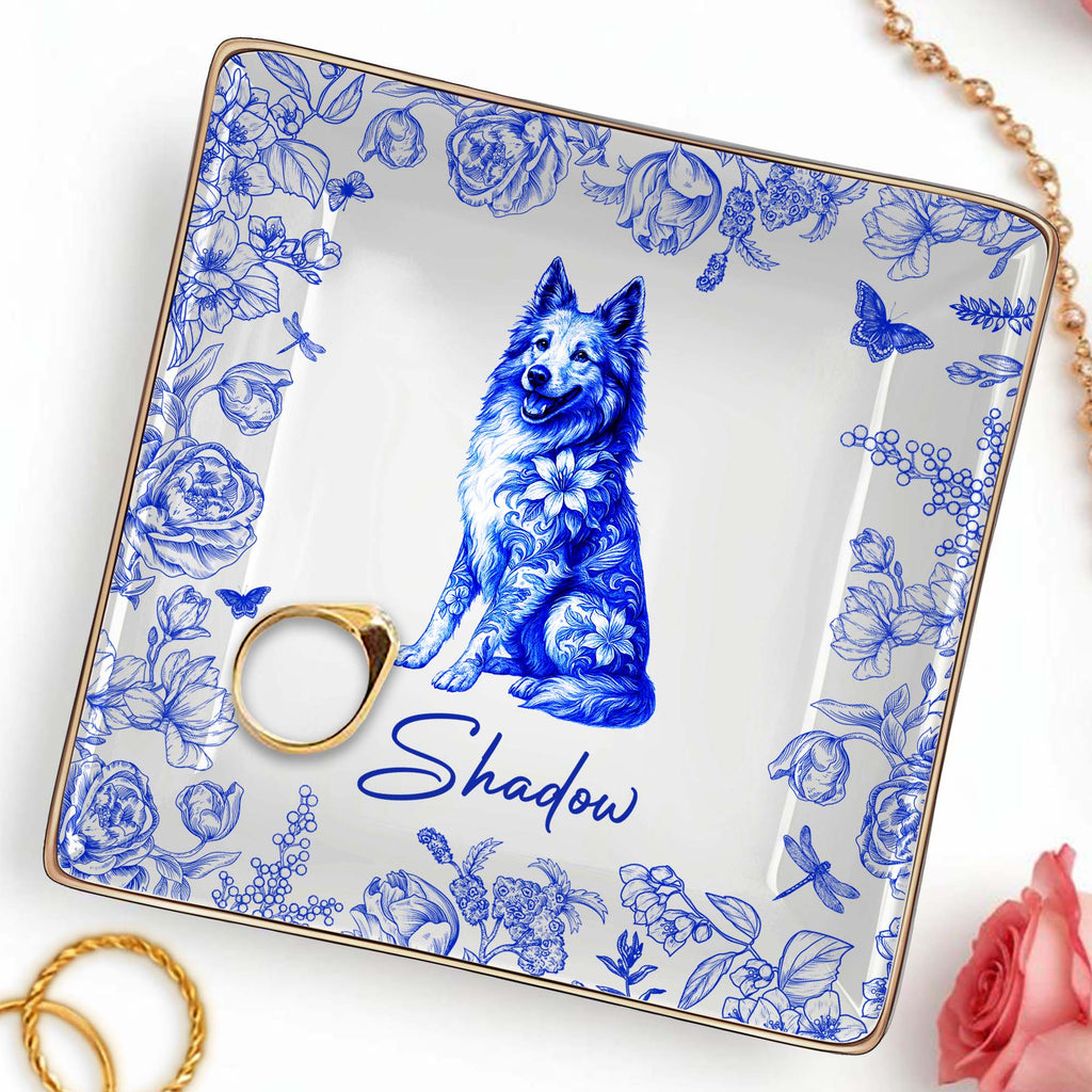 Beautiful Flowers And Pet Love