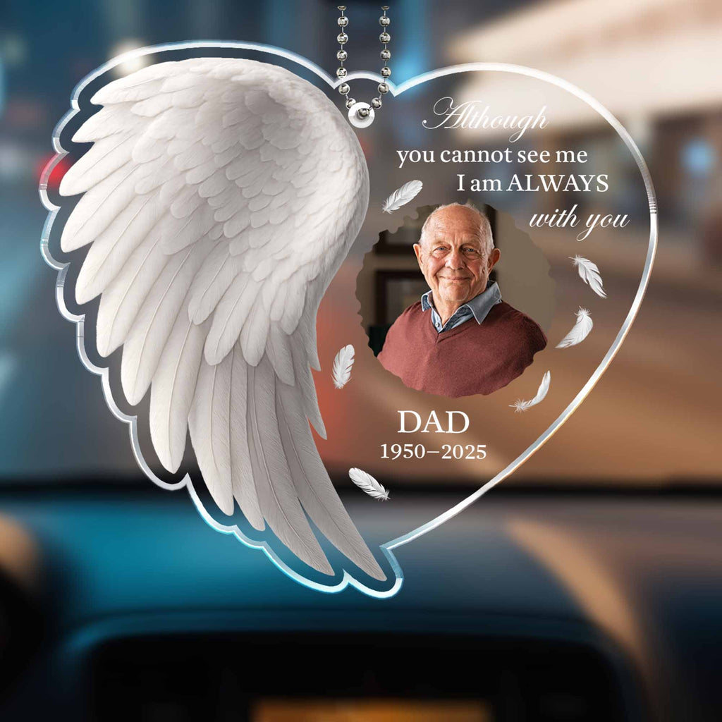 Although You Cannot See Me, Heart With Wings