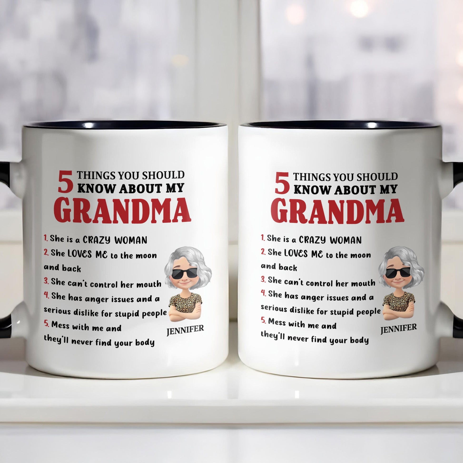 5 Things You Should Know About My Grandma, Cartoon Grandma