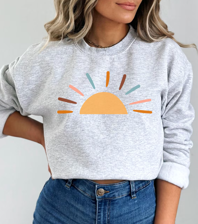 Sunshine good vibes sweatshirt