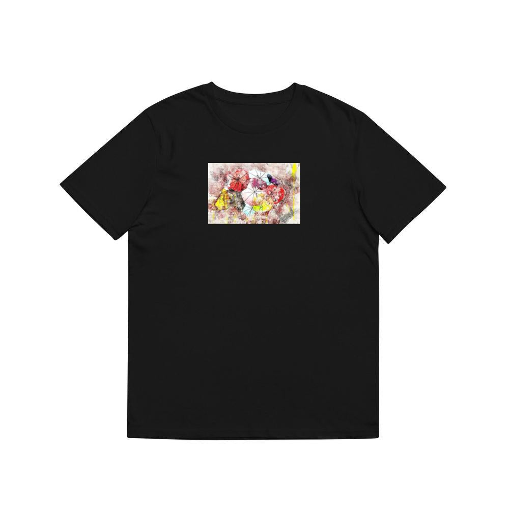 Abstract Painting of Umbrellas T-Shirts