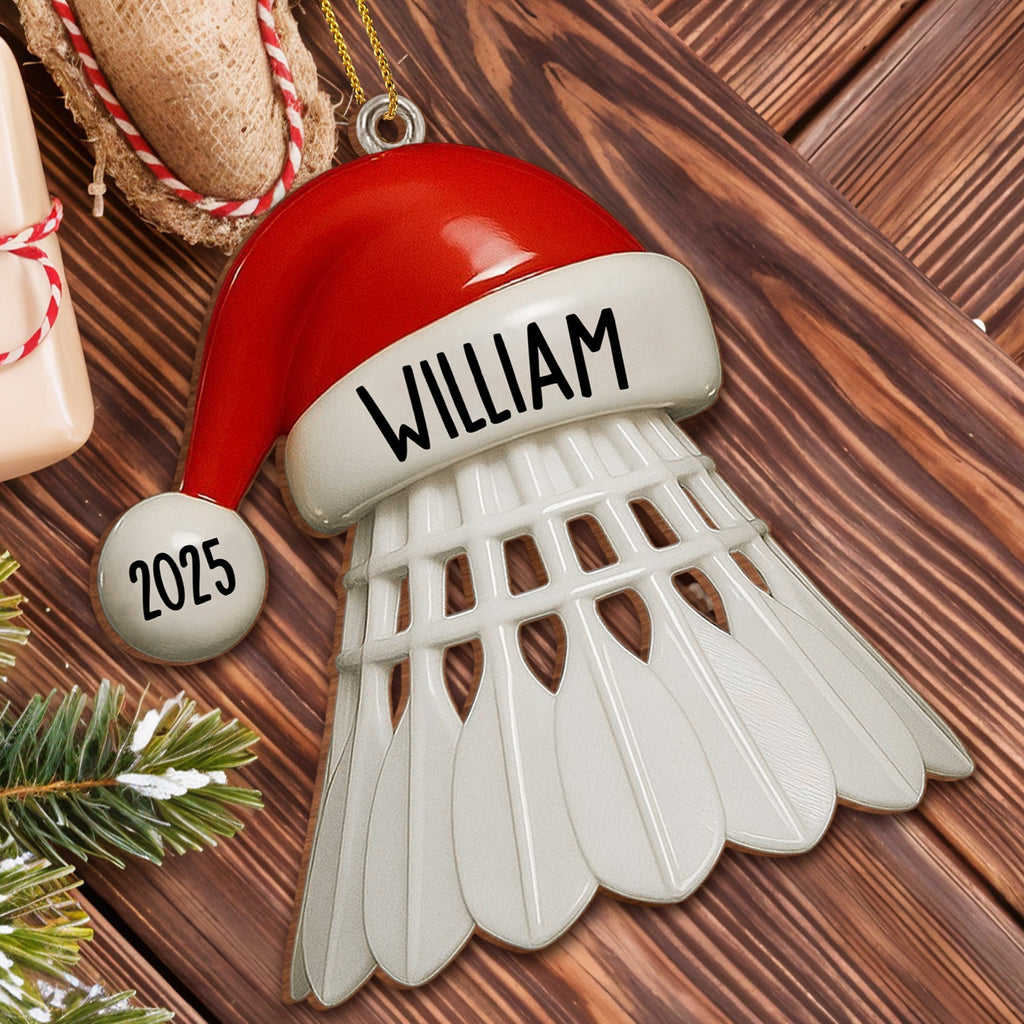 Celebrate Your Special Moments With a Personalized Tennis Ball - Personalized Custom Wood Ornament, Custom Shaped - SPORT021_WDO