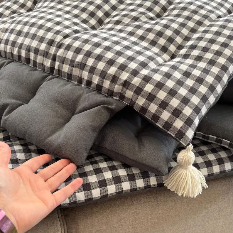 Quilted Sofa Cover: Pet-Friendly Cotton Couch & Furniture Protector
