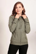 Cotton Full Zip Women's Jacket
