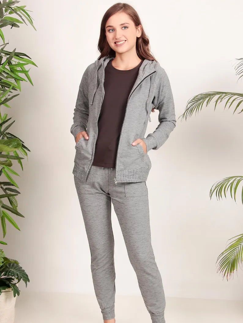 Cotton Full Zip Women's Jacket