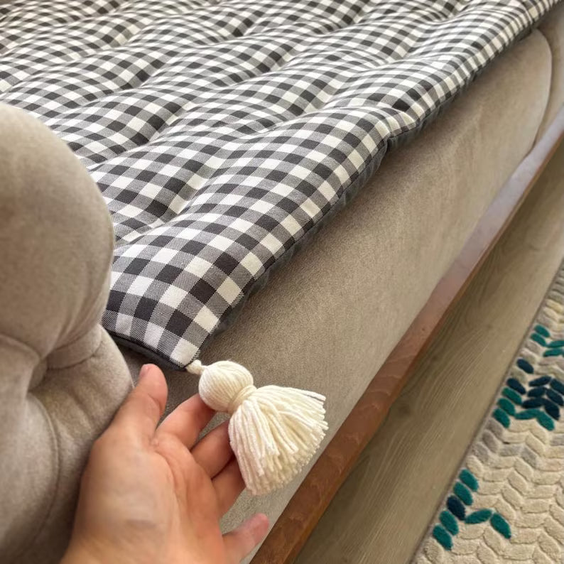 Quilted Sofa Cover: Pet-Friendly Cotton Couch & Furniture Protector