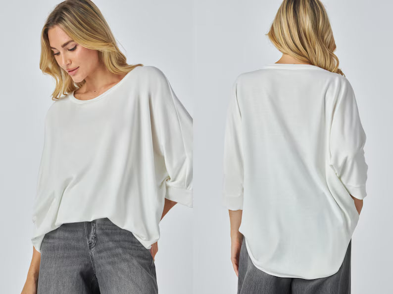 The Softest Modal Dolman Oversized Tee