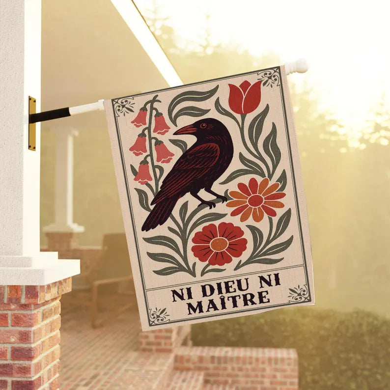 Leftist Garden Flag Decoration