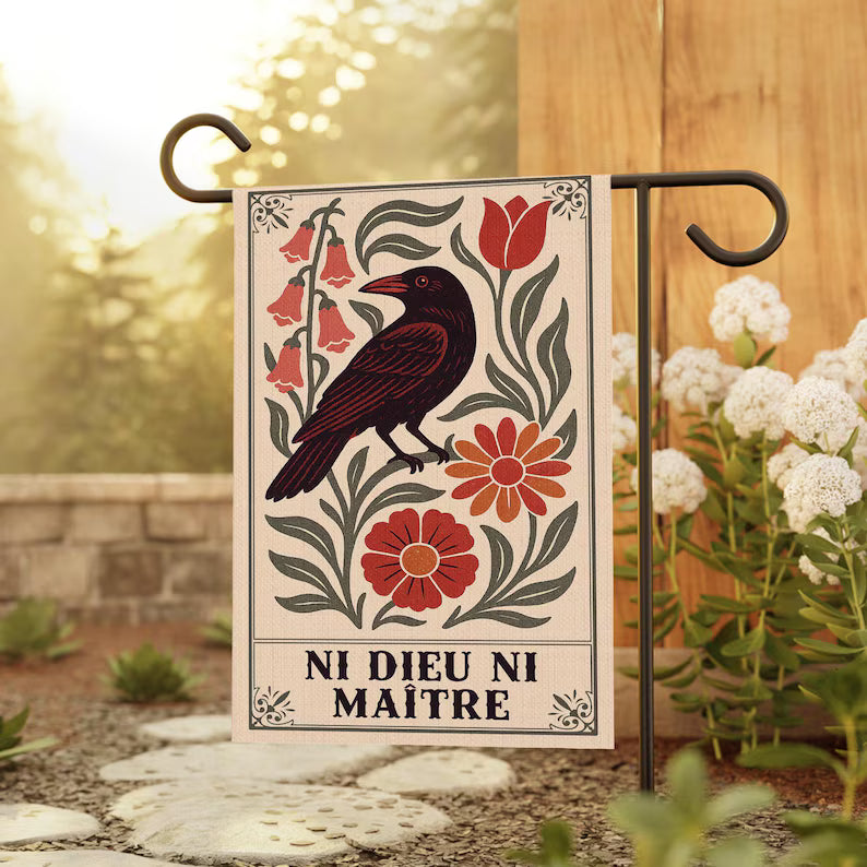 Leftist Garden Flag Decoration