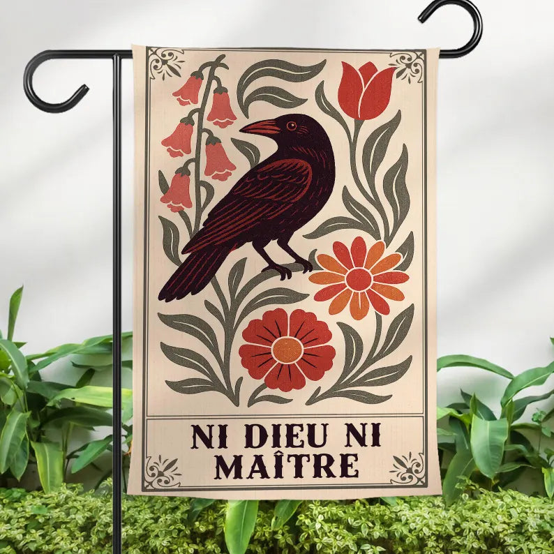 Leftist Garden Flag Decoration
