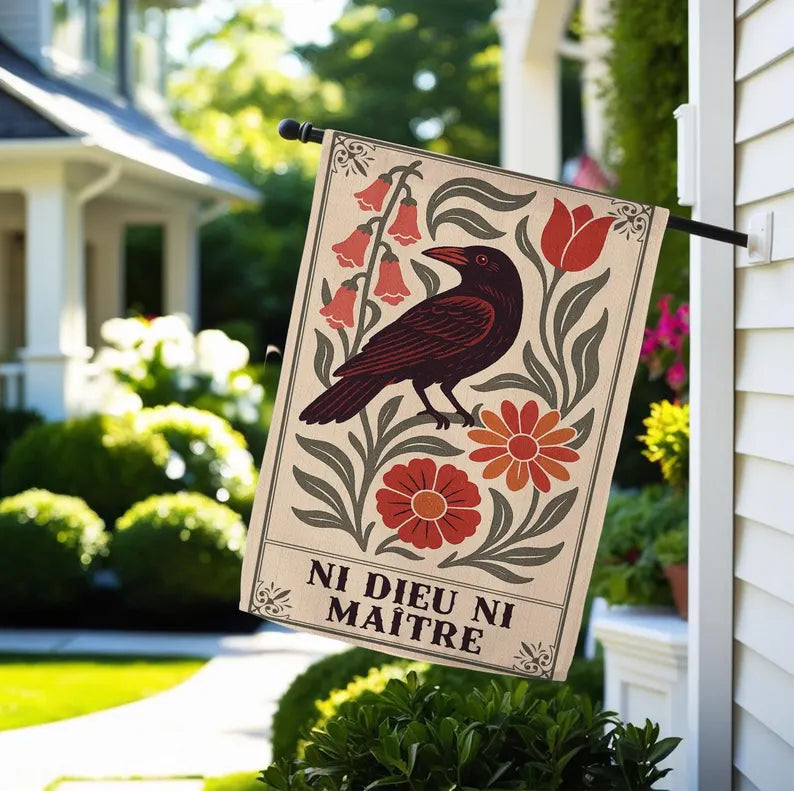 Leftist Garden Flag Decoration