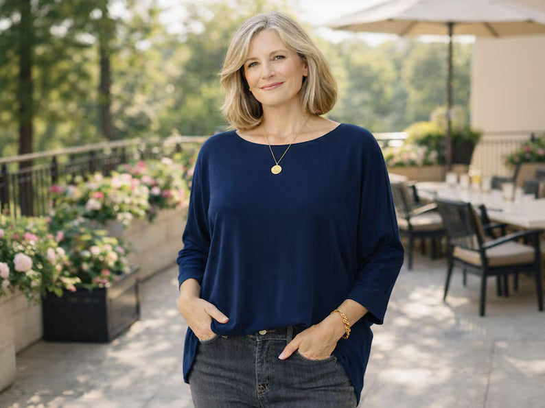 The Softest Modal Dolman Oversized Tee