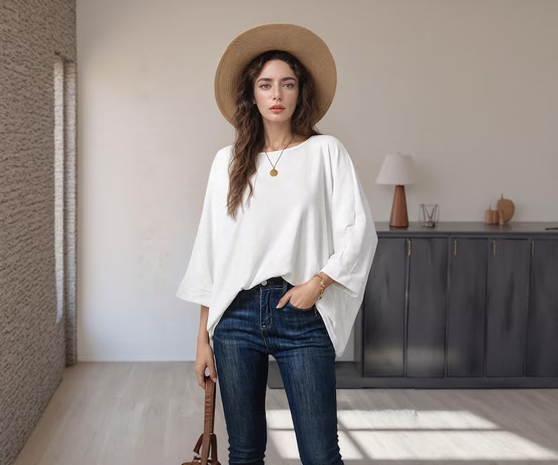 The Softest Modal Dolman Oversized Tee