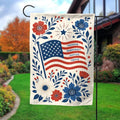 Subtle Garden Flag Freedom Democracy Justice Truth USA Flag