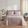 Bedding Sets Premium: Canvas Blue Patterned Double Bed Pique & Summer Quilt Set